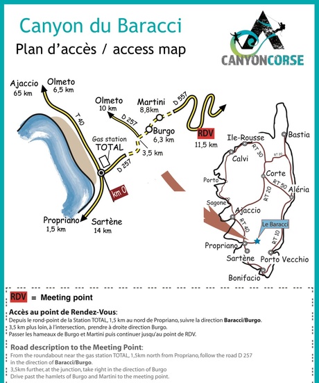 Le Canyon du Baracci Le Canyon du Baracci