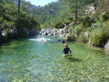 Nage dans le Tavignano