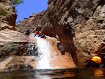 toboggan naturel canyon du Baracci