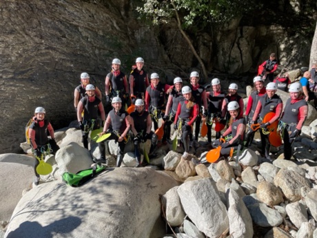 Canyon de la Richiusa - mercredi 20 octobre Canyon de la Richiusa - mercredi 20 octobre
