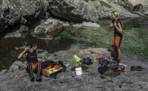 L'équipement en Canyoning