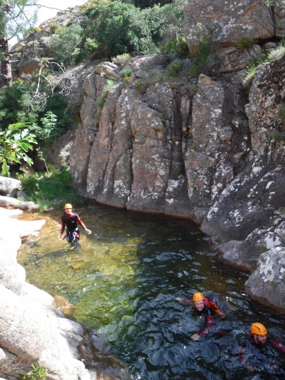 marche et nage Canyon du Dardu