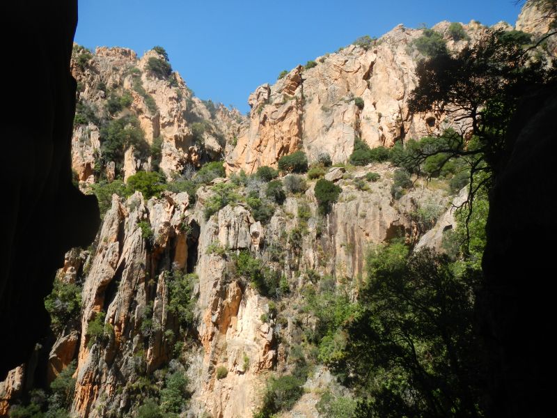 canyon du Dardu en été
