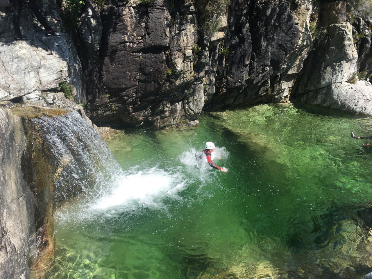 Vasque vert émeraude