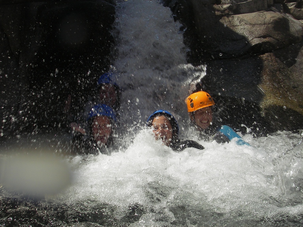 Couleur corse canyoning