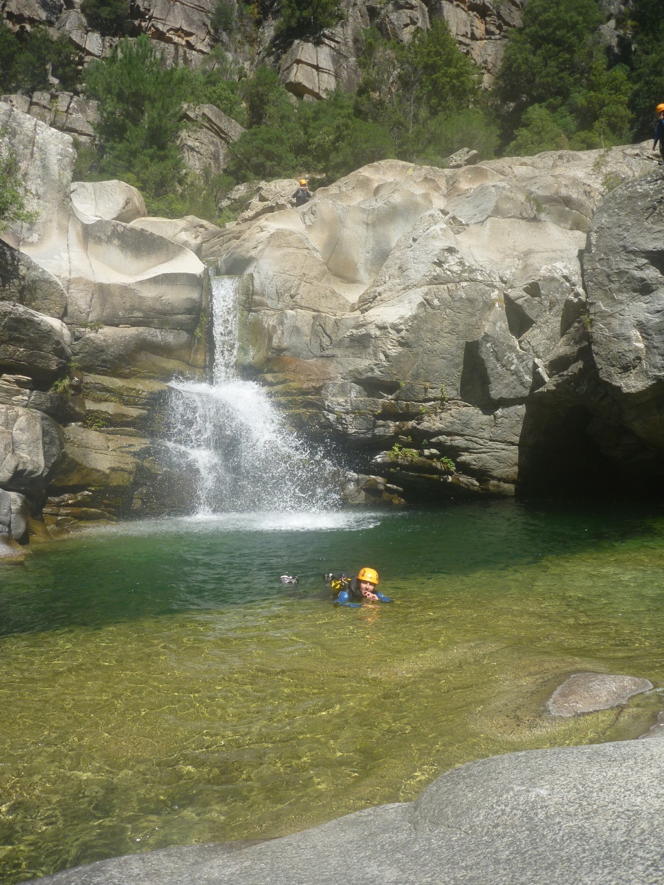 Petite cascade rando aquatique du Tavignano