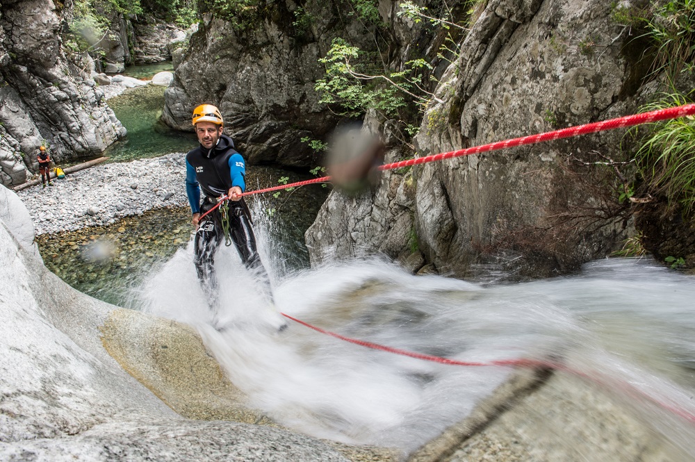 Cédric, moniteur - Le canyon du Verghellu